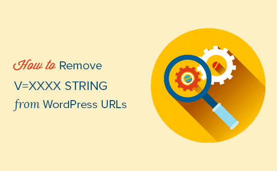 如何从WordPress网址中删除v = xxxx字符串 