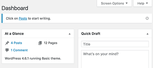 用户角色的自定义通知 