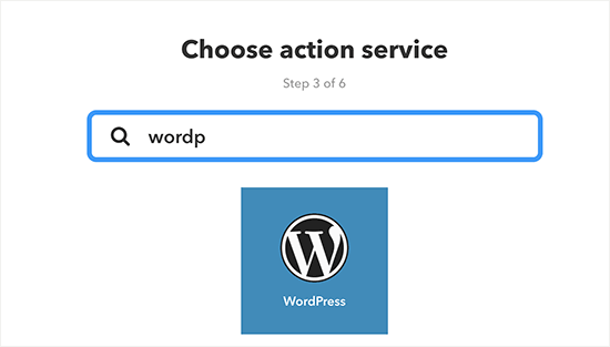 选择WordPress作为行动服务 